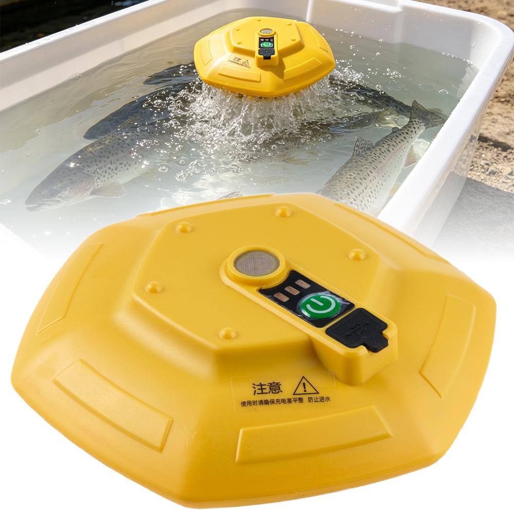 Fish Pond Aerator - Bezprzewodowa, ładowalna pompa tlenu do akwarium,