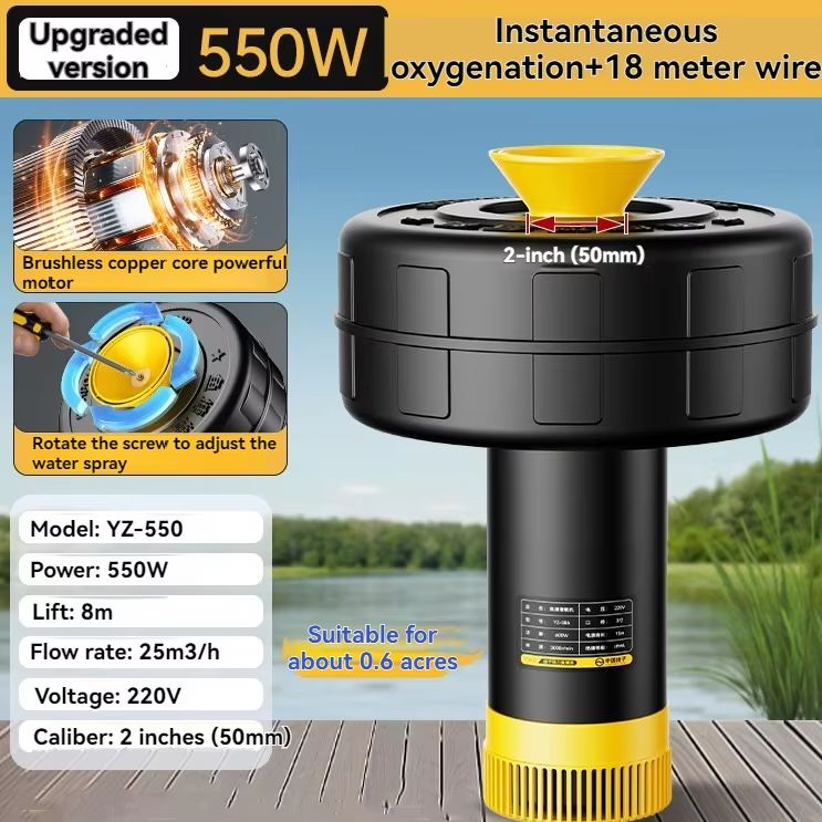 Aerator do oczka wodnego, aera – Fish Pond Aerator recenzja i cena